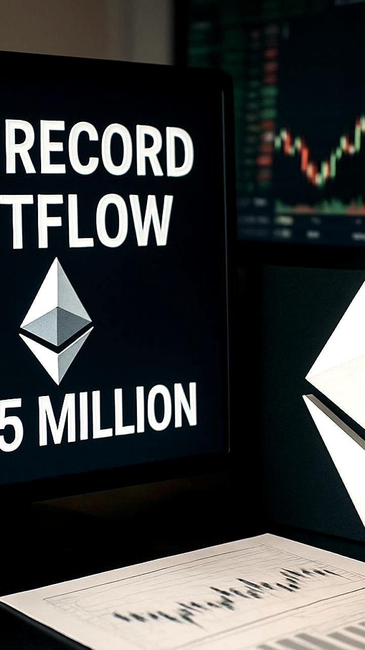Ethereum-ETF фиксирует рекордный отток средств на фоне восстановления рынка