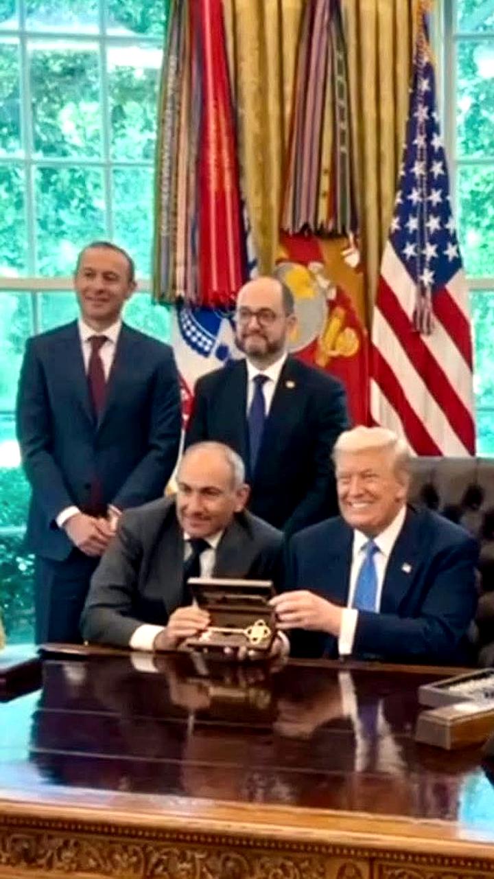 Пашинян и Трамп подписали соглашения по сотрудничеству в энергетике и технологиях