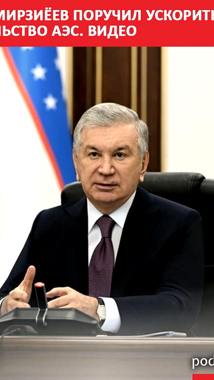 Президент Узбекистана поручил начать строительство АЭС в марте 2026 года