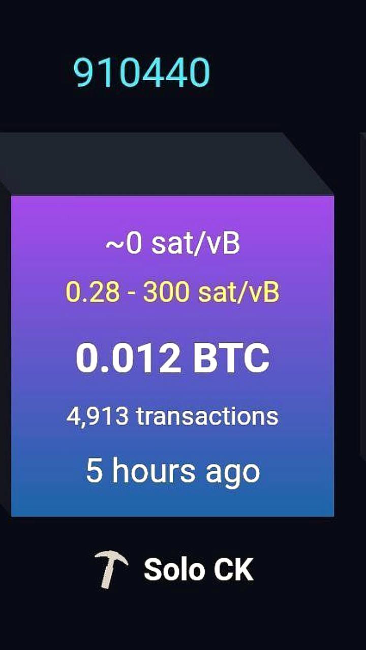 Соло-майнер добыл блок Bitcoin стоимостью более $350,000