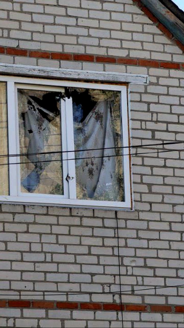 Обстрел Рыльска: повреждены дома, пострадавших нет