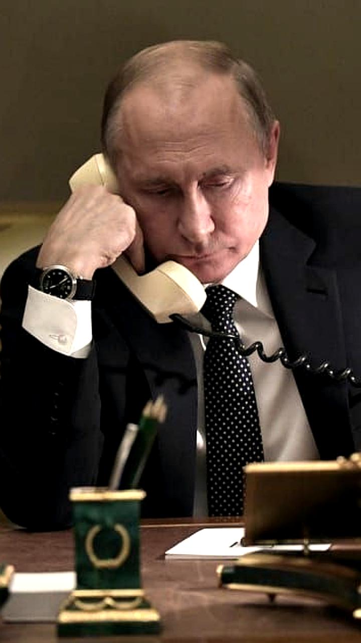 Путин продолжает международные телефонные переговоры и встречу с врио губернатора Ростовской области