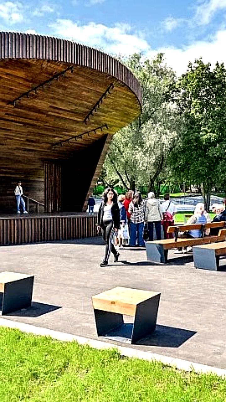 Завершение благоустройства Покровского парка и начало работ в парке Ветеранов в Вологодчине
