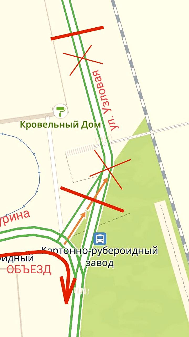 Ремонт теплосетей в Хабаровске: ограничение движения на улице Узловой
