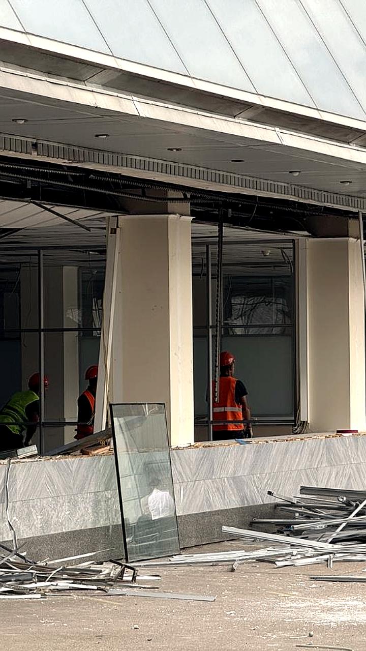 В Москве начался демонтаж северного вестибюля моста Багратион