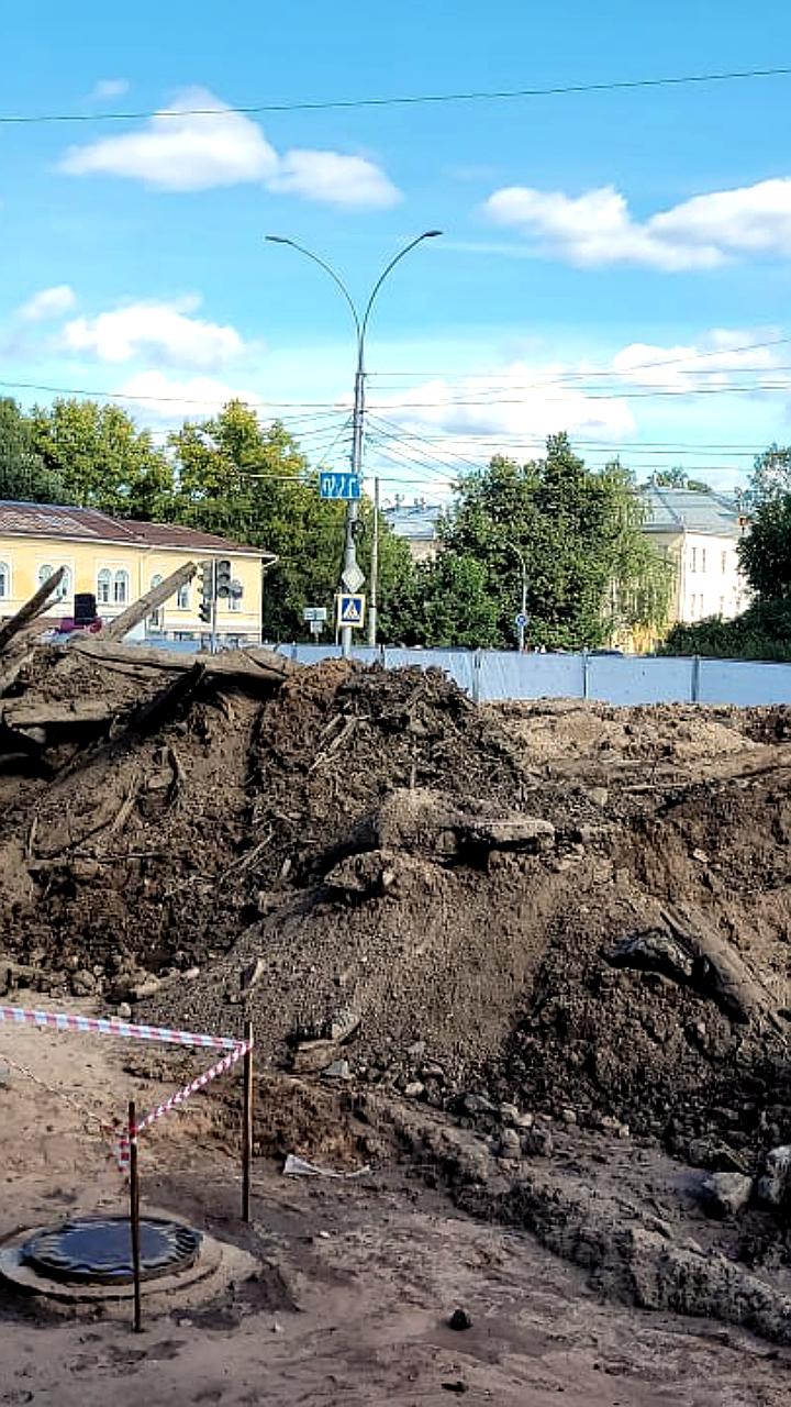 В Вологде найден фундамент крепости Ивана Грозного с ценными артефактами