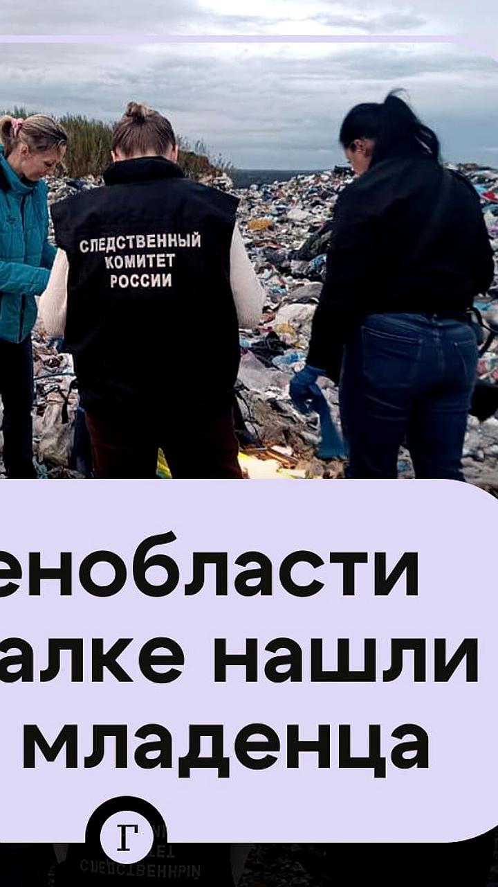 Тело новорожденного найдено на мусорном полигоне в Ленобласти