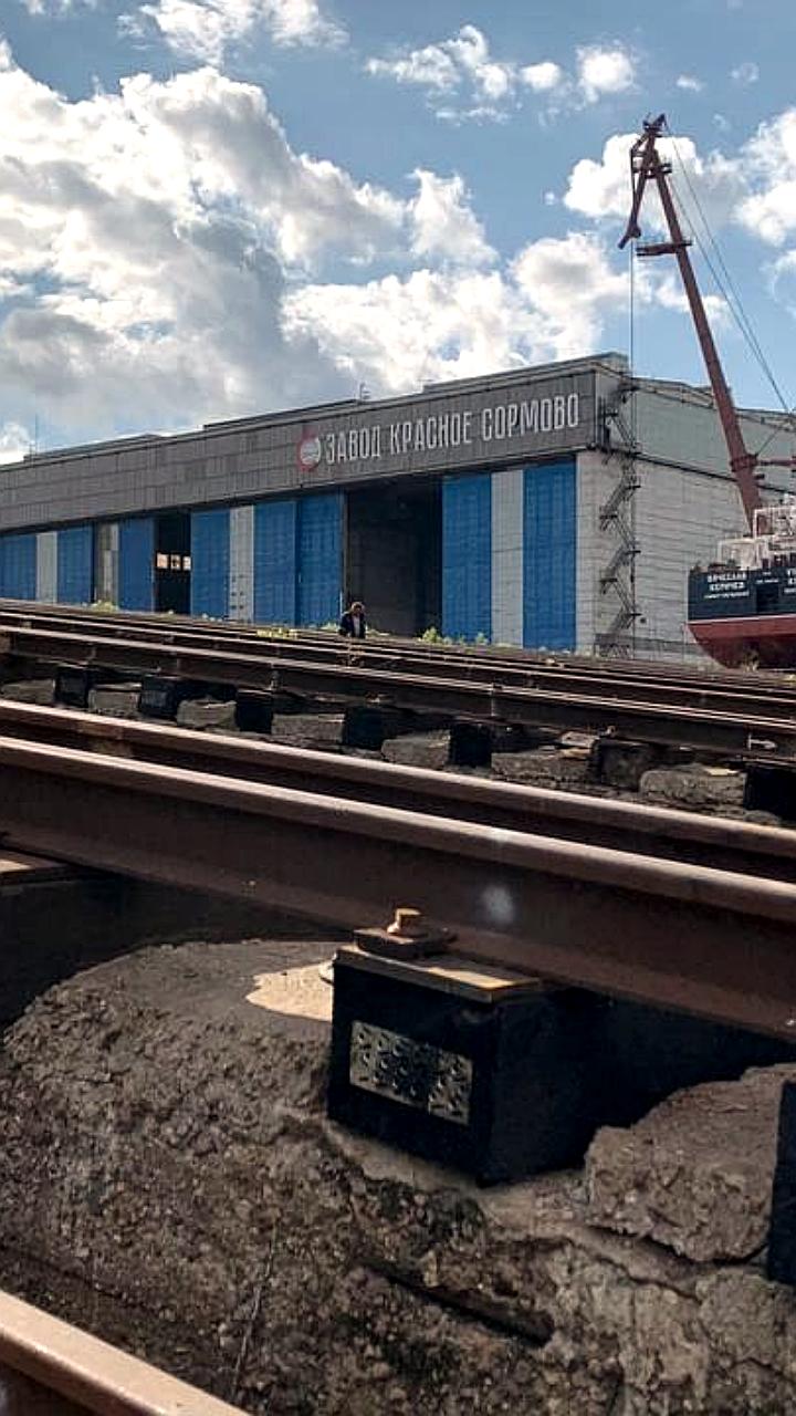 Обновление слипа на верфи Красное Сормово: капитальный ремонт рельсового хозяйства