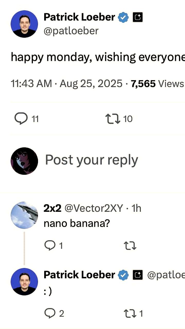 Google анонсирует запуск модели Nano Banana для редактирования изображений