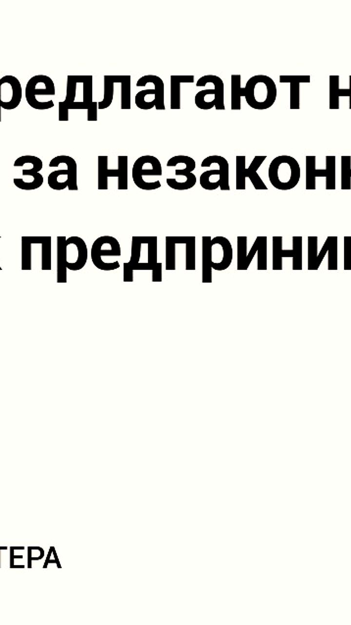В ГД предложили ввести штрафы за неправомерные проверки бизнеса