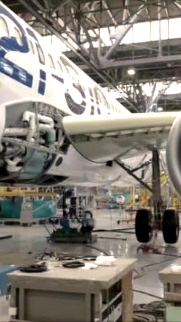 Завершены наземные частотные испытания самолета МС 21 в Иркутске