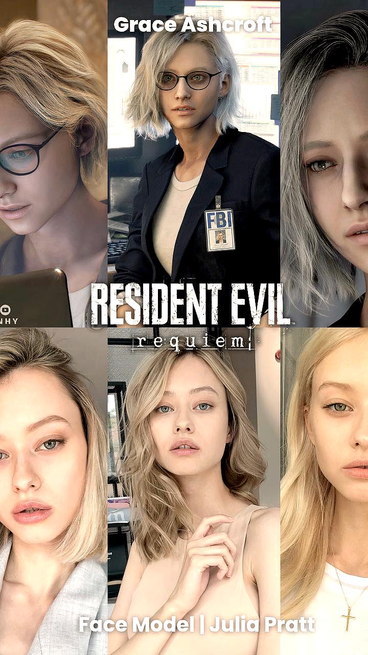 Польская модель Джулия Прэтт станет прототипом Грейс Эшкрофт в Resident Evil Requiem
