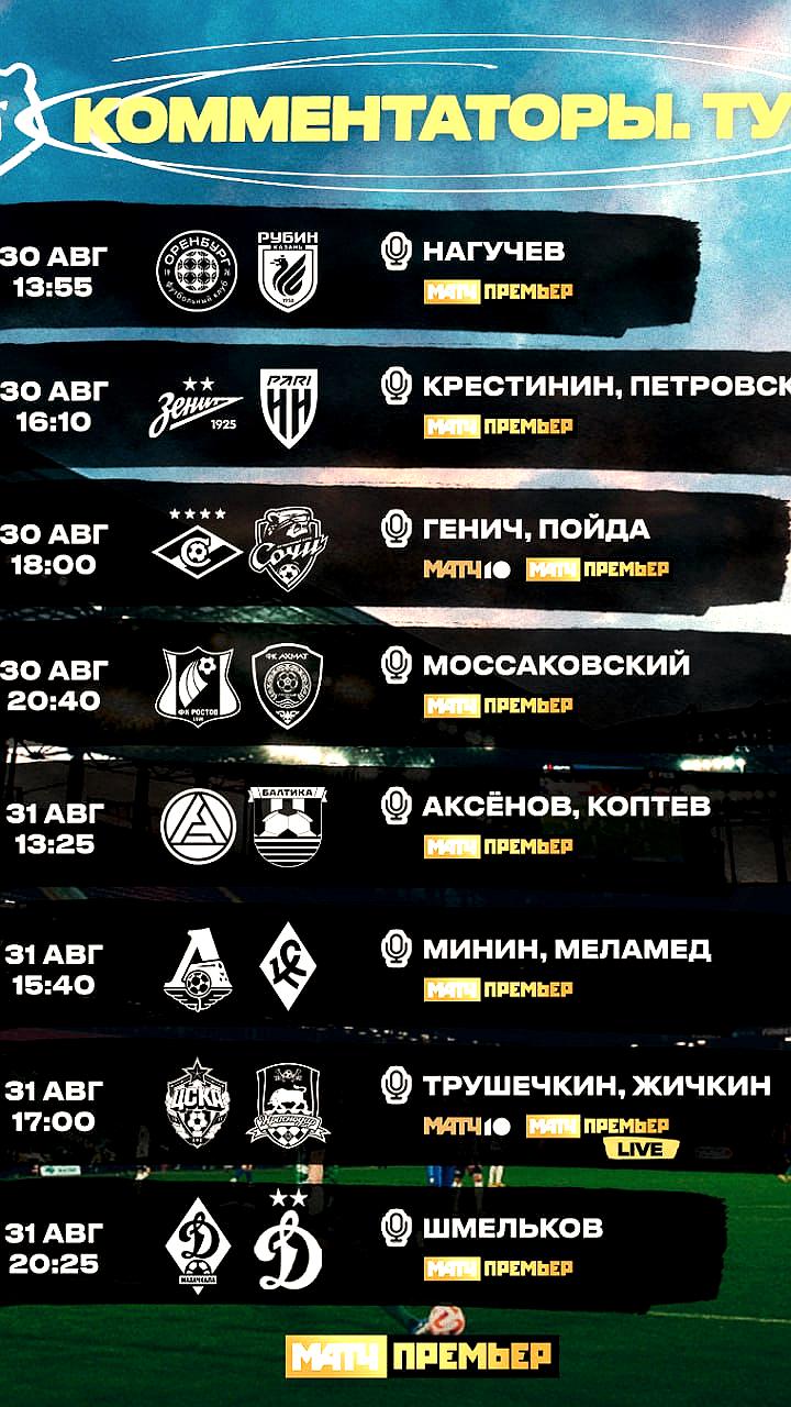 Седьмой тур: соло Нагучева и Шмелькова на matchpremier.ru