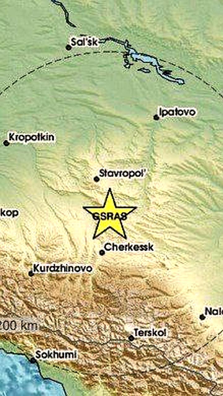 Землетрясения магнитудой 3.6 и 6.0 зафиксированы в Ставрополье и на Камчатке