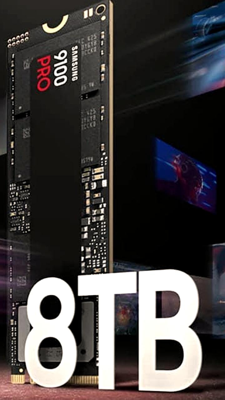 Samsung представила SSD 9100 Pro на 8 ТБ с рекордной скоростью