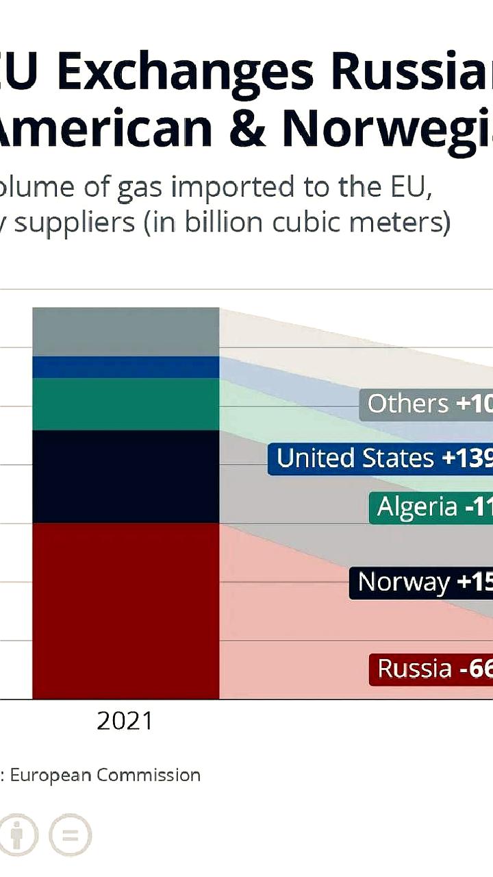 ЕС частично заменил российский газ, но снизил конкурентоспособность промышленности