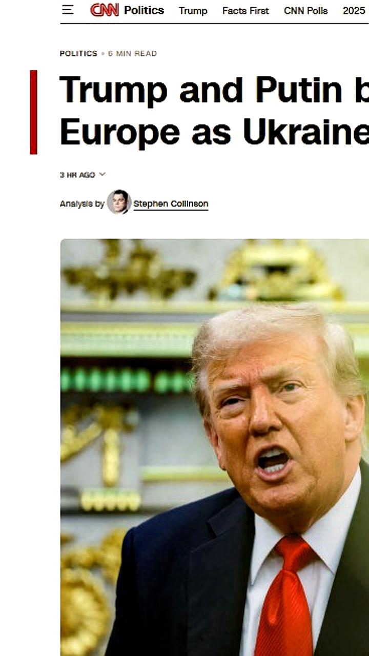 Трамп и Путин критикуют Европу за застой в переговорах по Украине