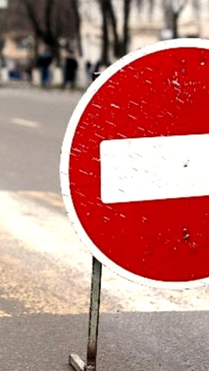 Перекрытие движения под мостом на Лазо в Чите из-за разлива реки