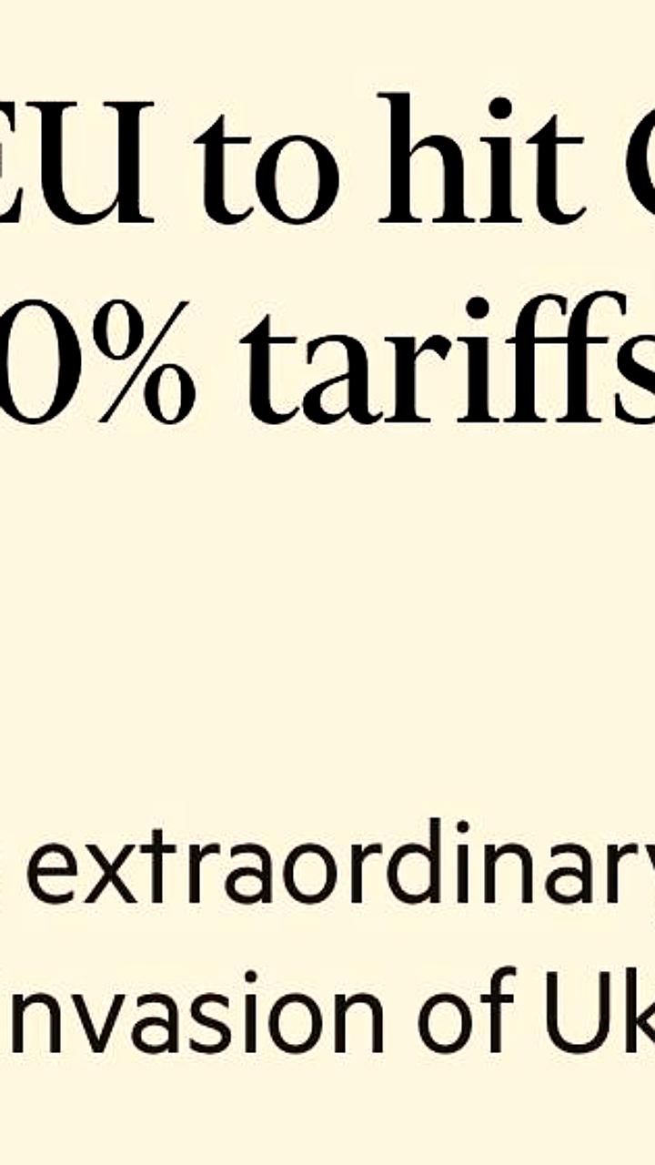 Трамп призывает ЕС ввести 100% тарифы на товары из Китая и Индии для давления на Россию
