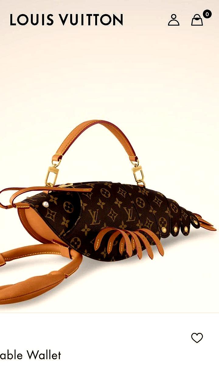 Louis Vuitton представляет кошелек в виде лобстера за 624 тысячи долларов