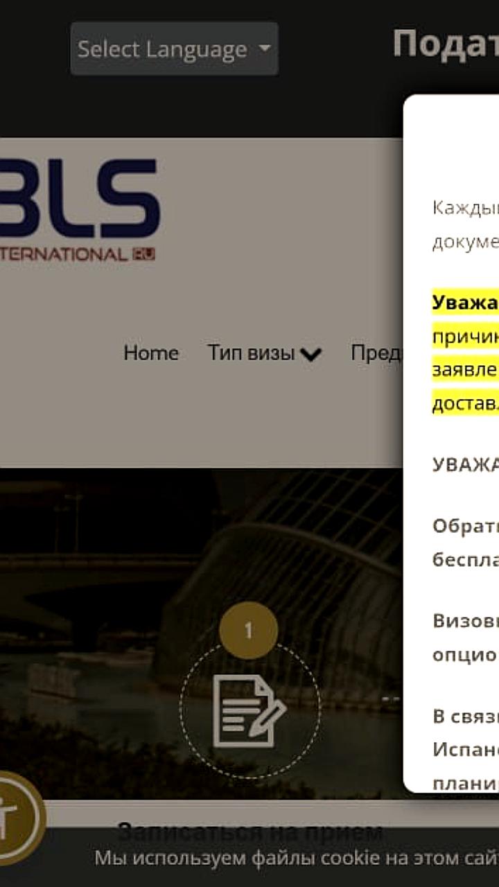 Генконсульство Испании в Москве приостановило выдачу виз россиянам