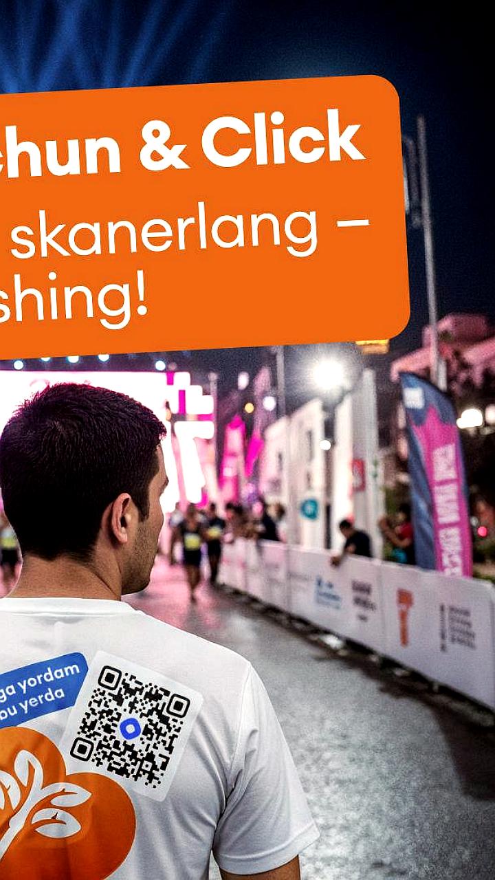 InfinBANK и Click поддерживают благотворительность на полумарафоне Bukhara Night Race