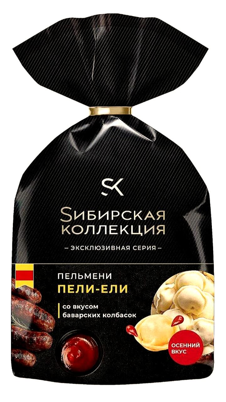 Сибирская коллекция представила пельмени с баварскими колбасками