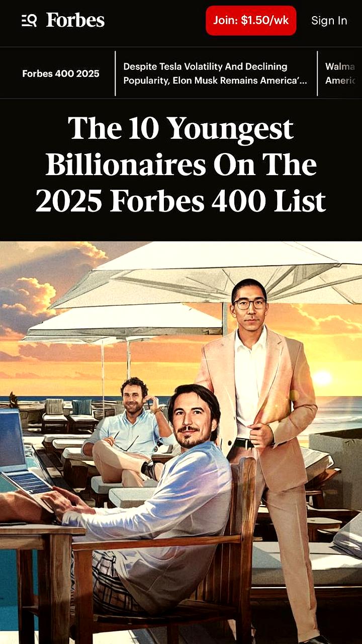 Forbes представил рейтинг 400 богатейших людей США с рекордным средним возрастом