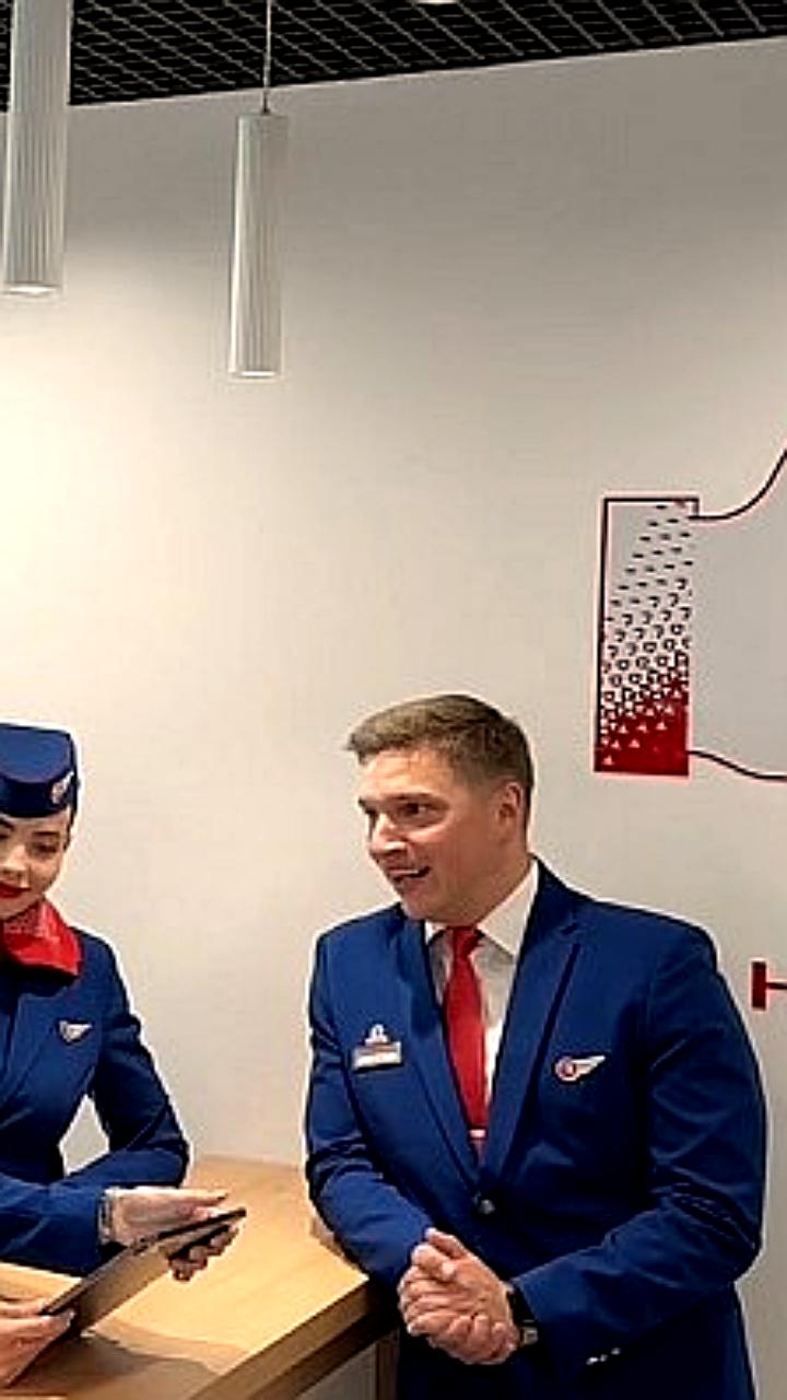 Авиакомпания Россия открыла новое брифинговое пространство в аэропорту Пулково для совместной подготовки экипажей