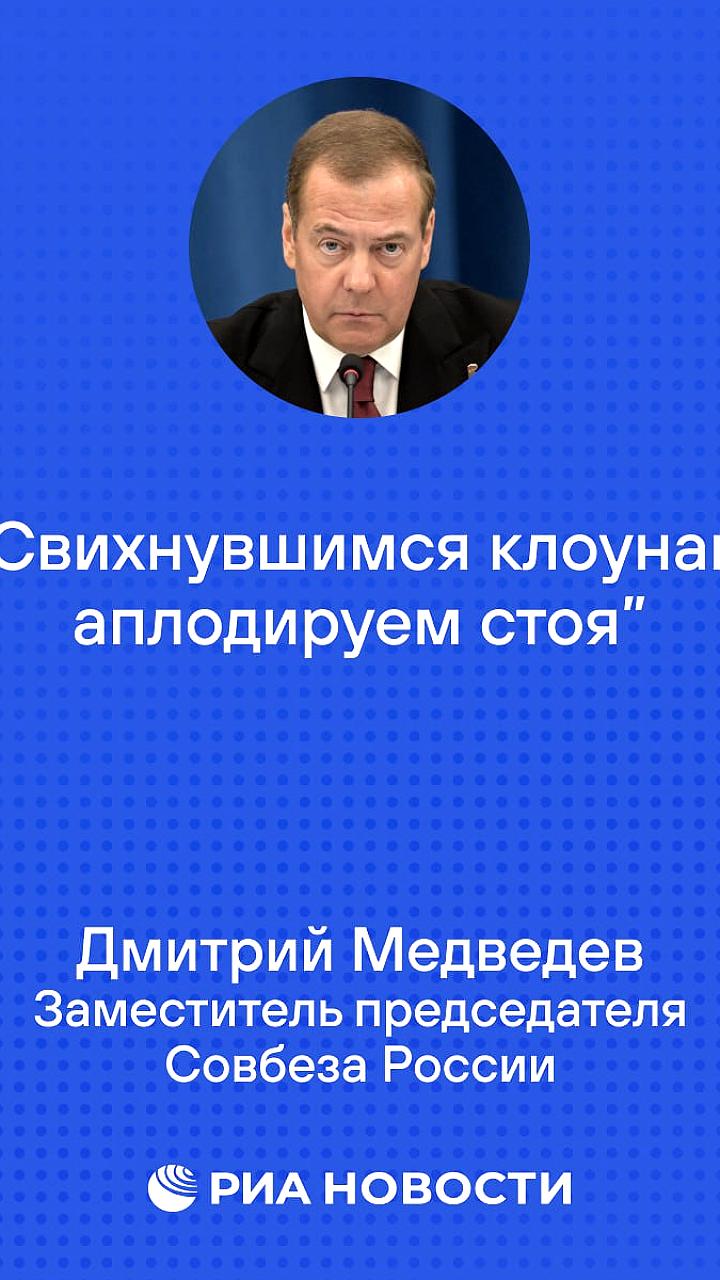 Медведев комментирует создание международной комиссии для Украины