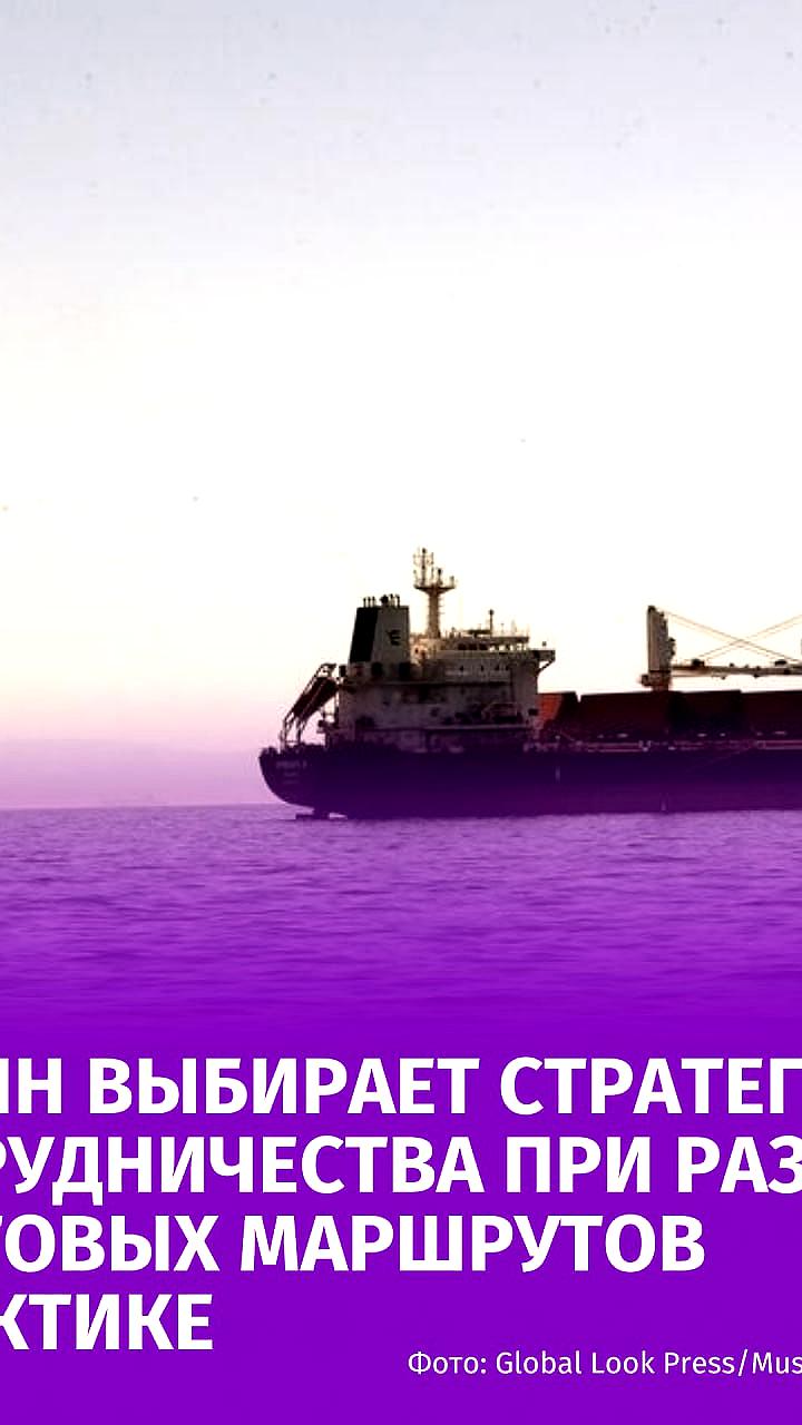 Китай развивает арктические грузовые маршруты для укрепления глобальных торговых цепочек