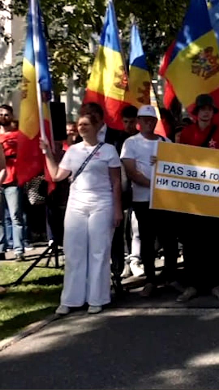 Протесты в Кишиневе: Патриотический блок требует соблюдения нейтралитета Молдовы