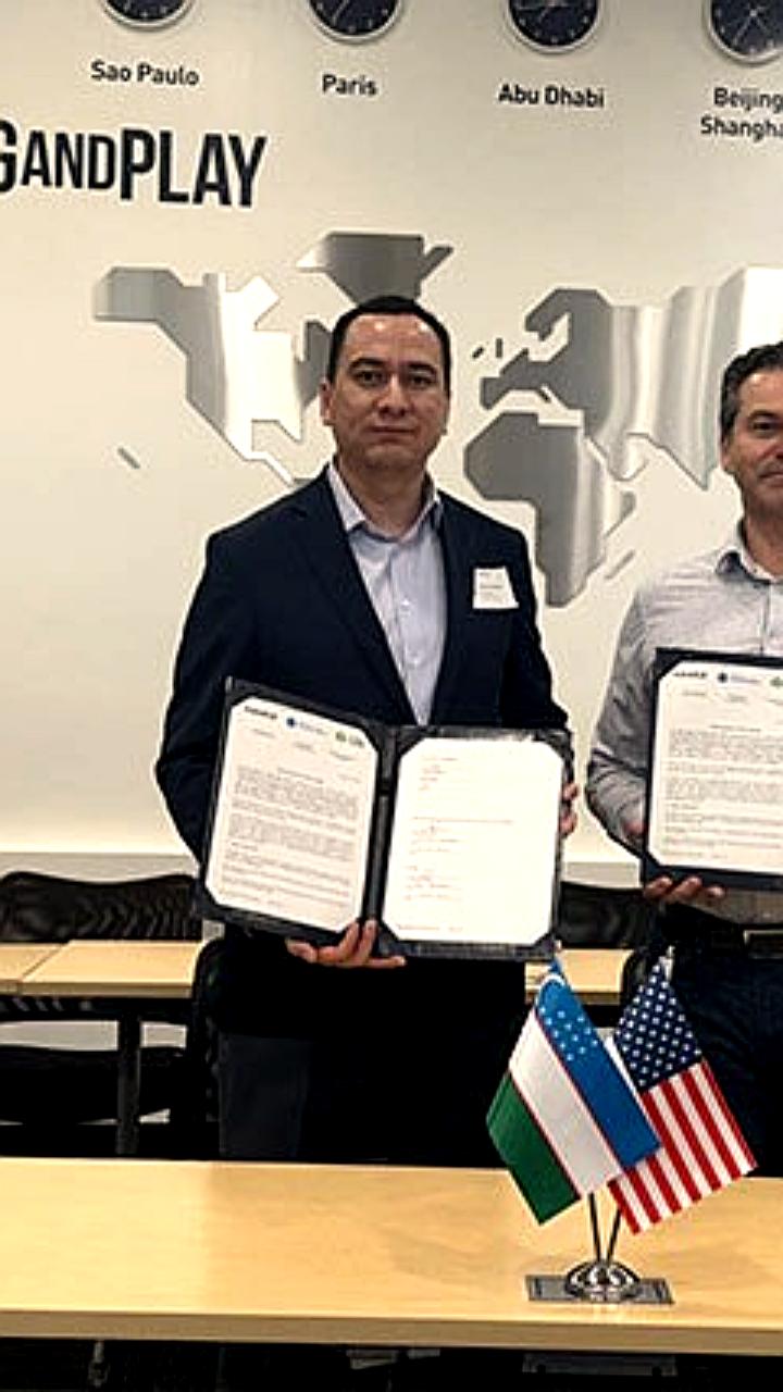 Делегация Узбекистана обсуждает сотрудничество с Plug and Play в США