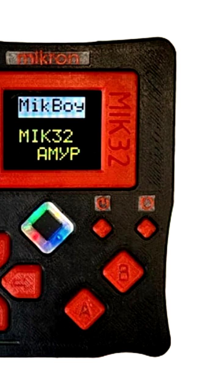 Компания Микрон представила образовательную игровую консоль MikBoy на базе микроконтроллера MIK32