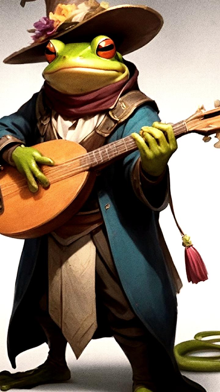 В Dota 2 представлен новый герой Bard Frog с гитарой на тестовом сервере