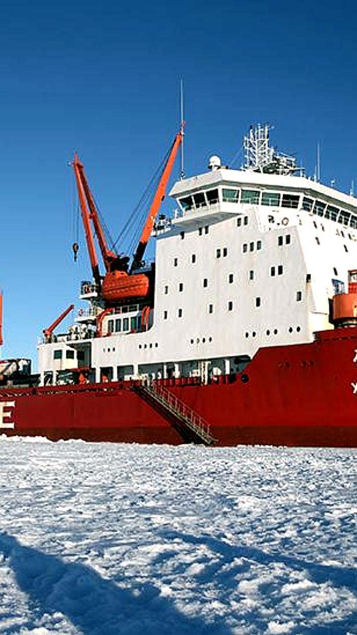 Ледокол Сюэлун 2 завершил крупнейшую арктическую экспедицию Китая