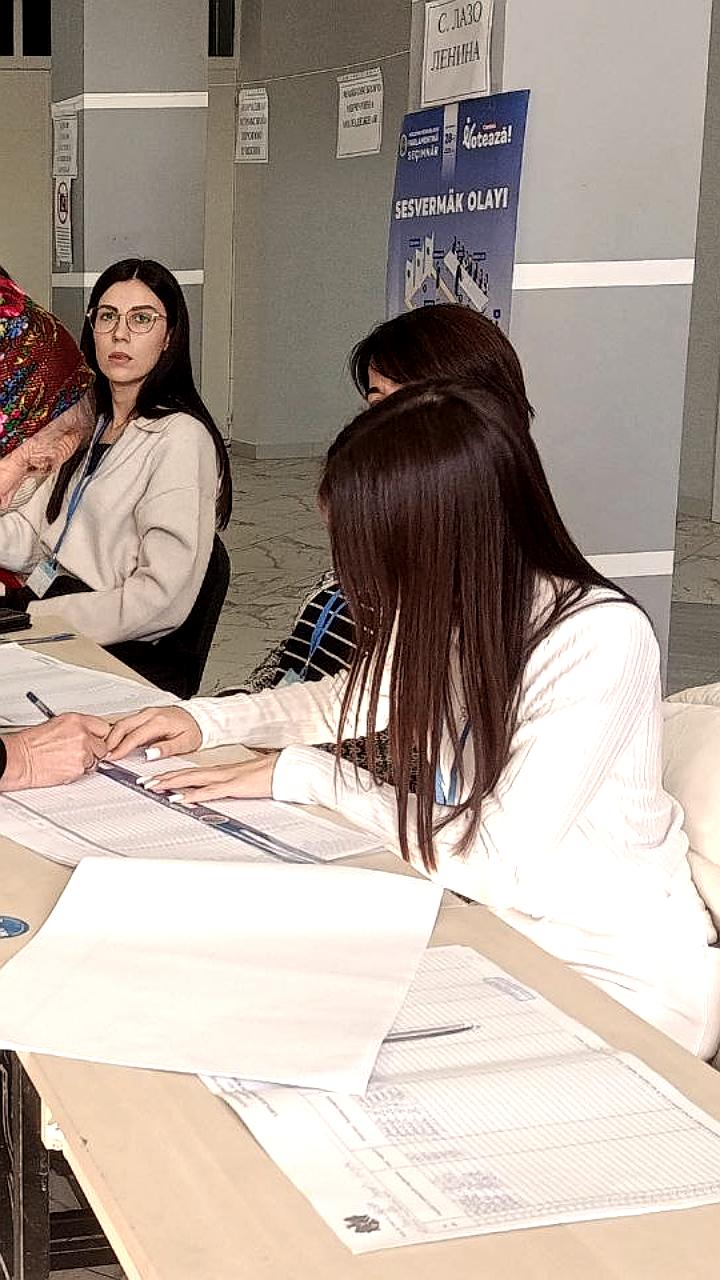 Голосование в Гагаузии: технические сбои и активный процесс в Казаклии