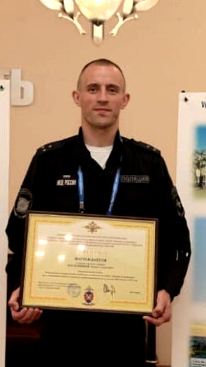 Майор полиции Михаил Барановский стал лучшим криминалистом России