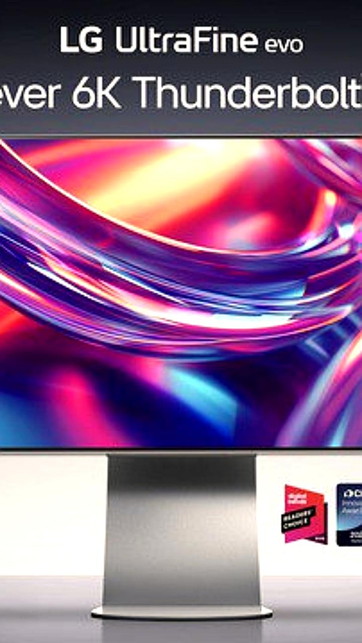 LG запускает доступный монитор UltraFine evo 6K с Thunderbolt 5