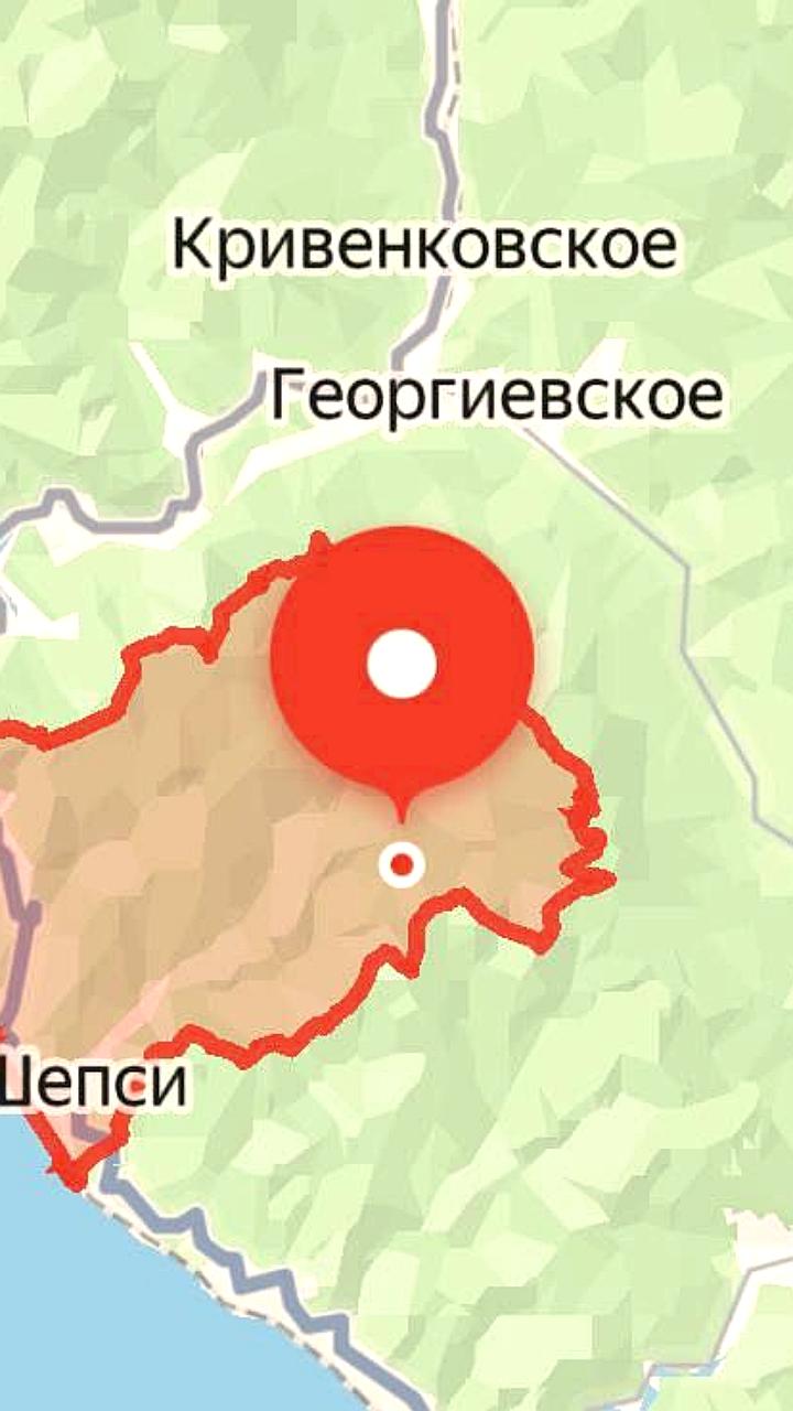 Землетрясение магнитудой 2.8 зафиксировано в Туапсинском районе