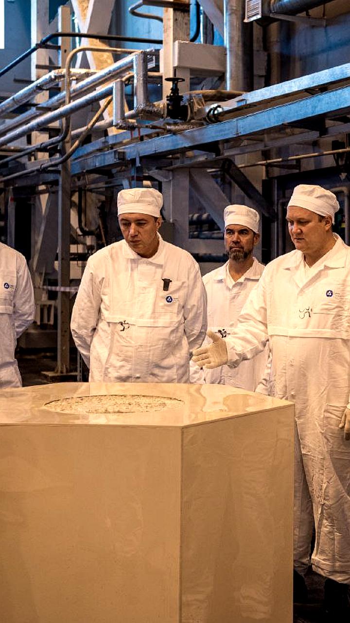 Запуск новой установки для обработки радиоактивных отходов на ПО Маяк