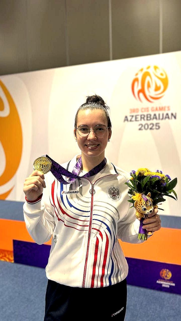 Таисия Ларькина завоевала золото на Играх стран СНГ по фехтованию
