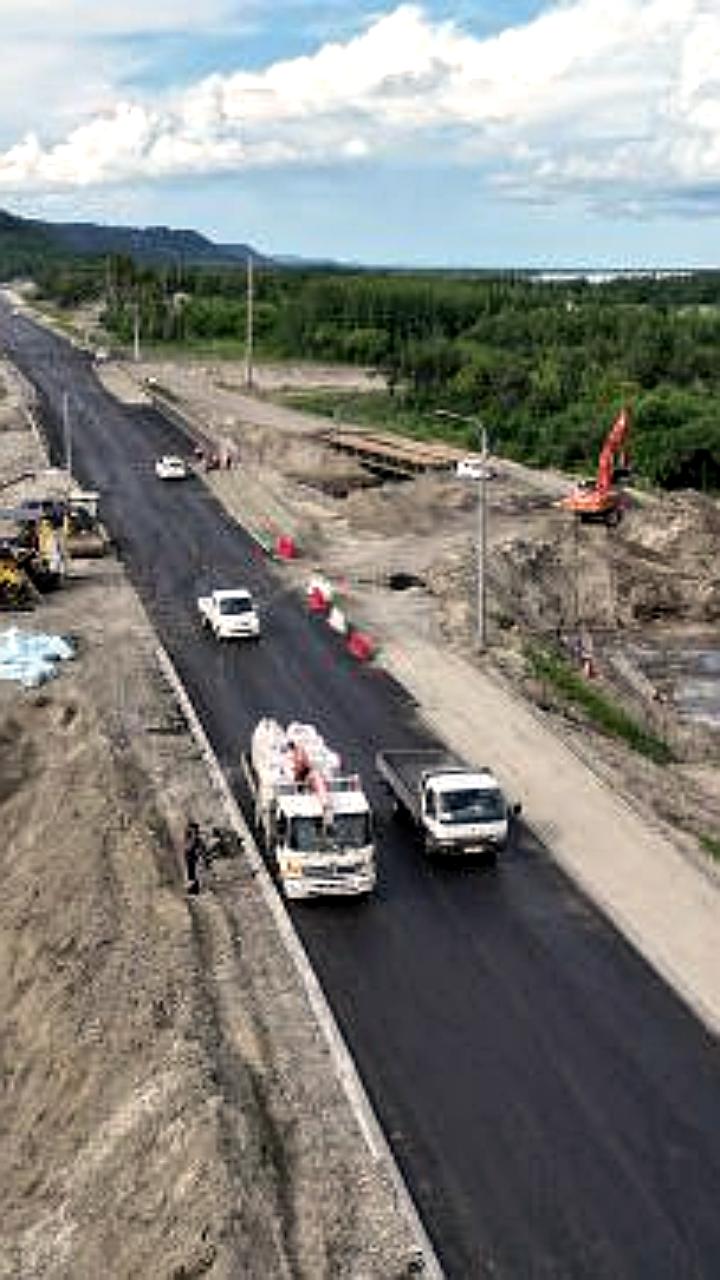 В Якутии завершен ремонт более 66 км дорог в рамках нацпроекта