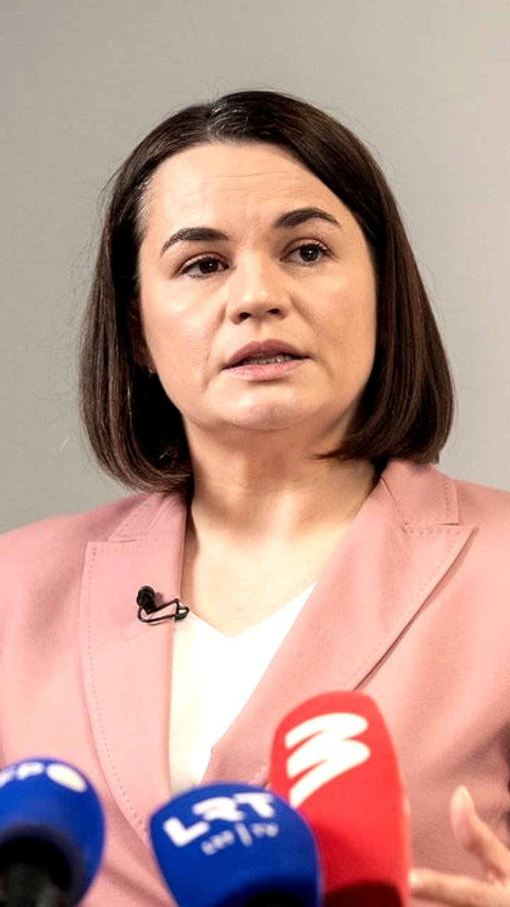 Литва снижает уровень охраны Светланы Тихановской