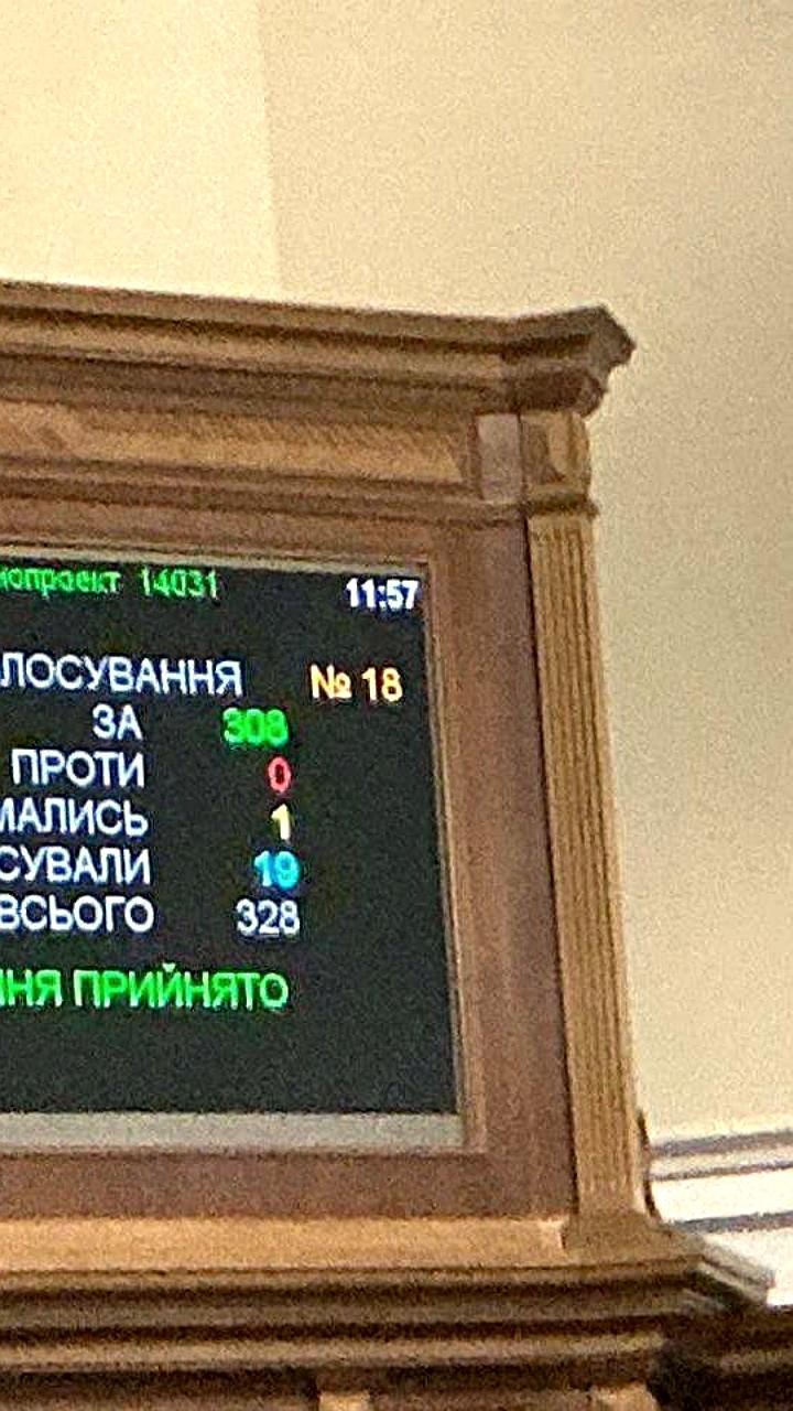 Рада голосует за продление полномочий местных властей на время военного положения