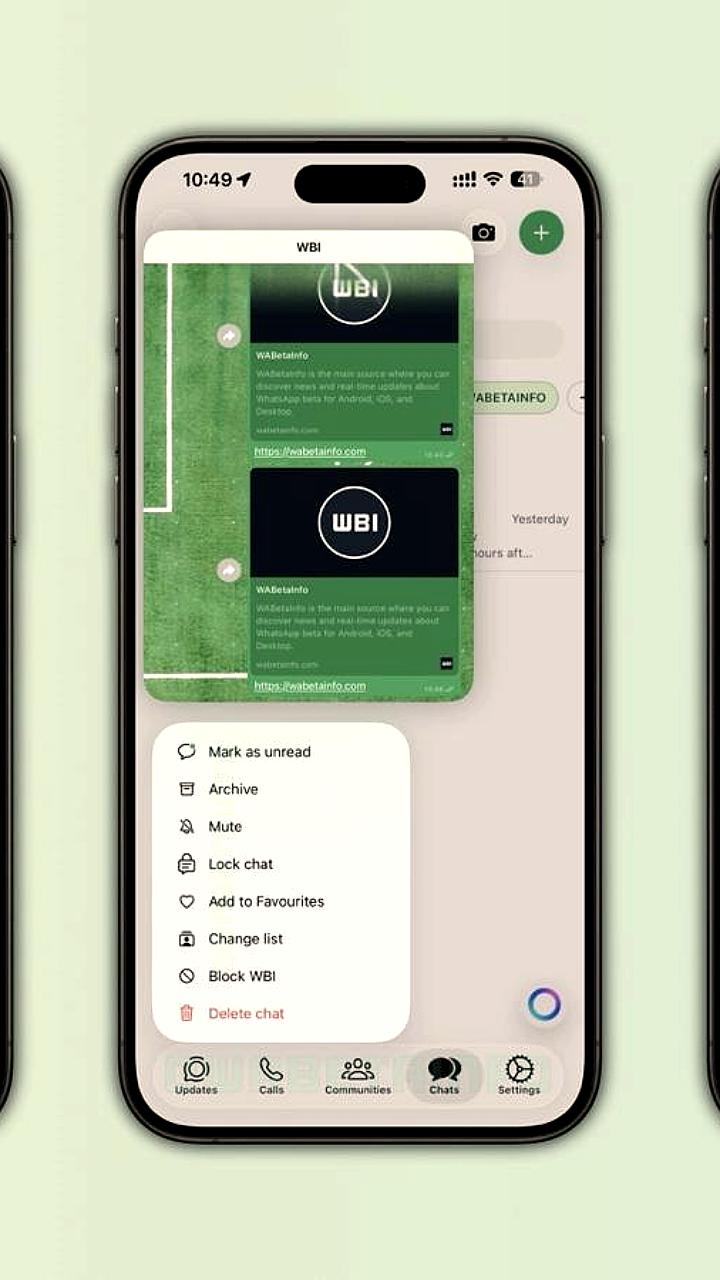 WhatsApp тестирует новый дизайн в стиле Liquid Glass для iPhone