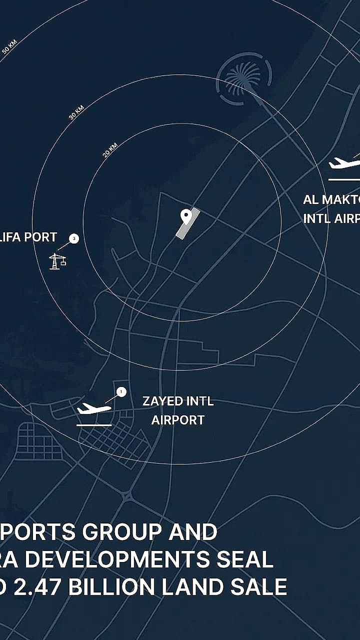 Новый пешеходный город между Дубаем и Абу-Даби: проект на 55 млрд дирхамов