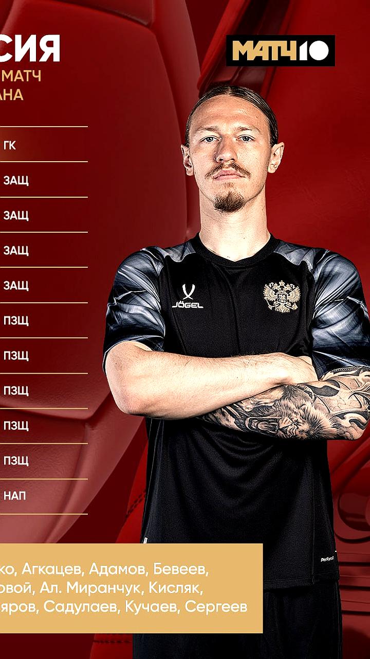 Матвей Сафонов назначен капитаном сборной России на матч с Ираном