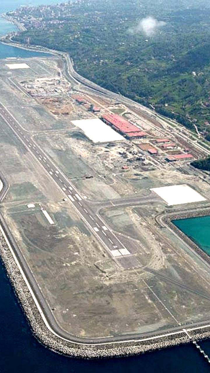 Новый аэропорт в Трабзоне: строительство на насыпной земле