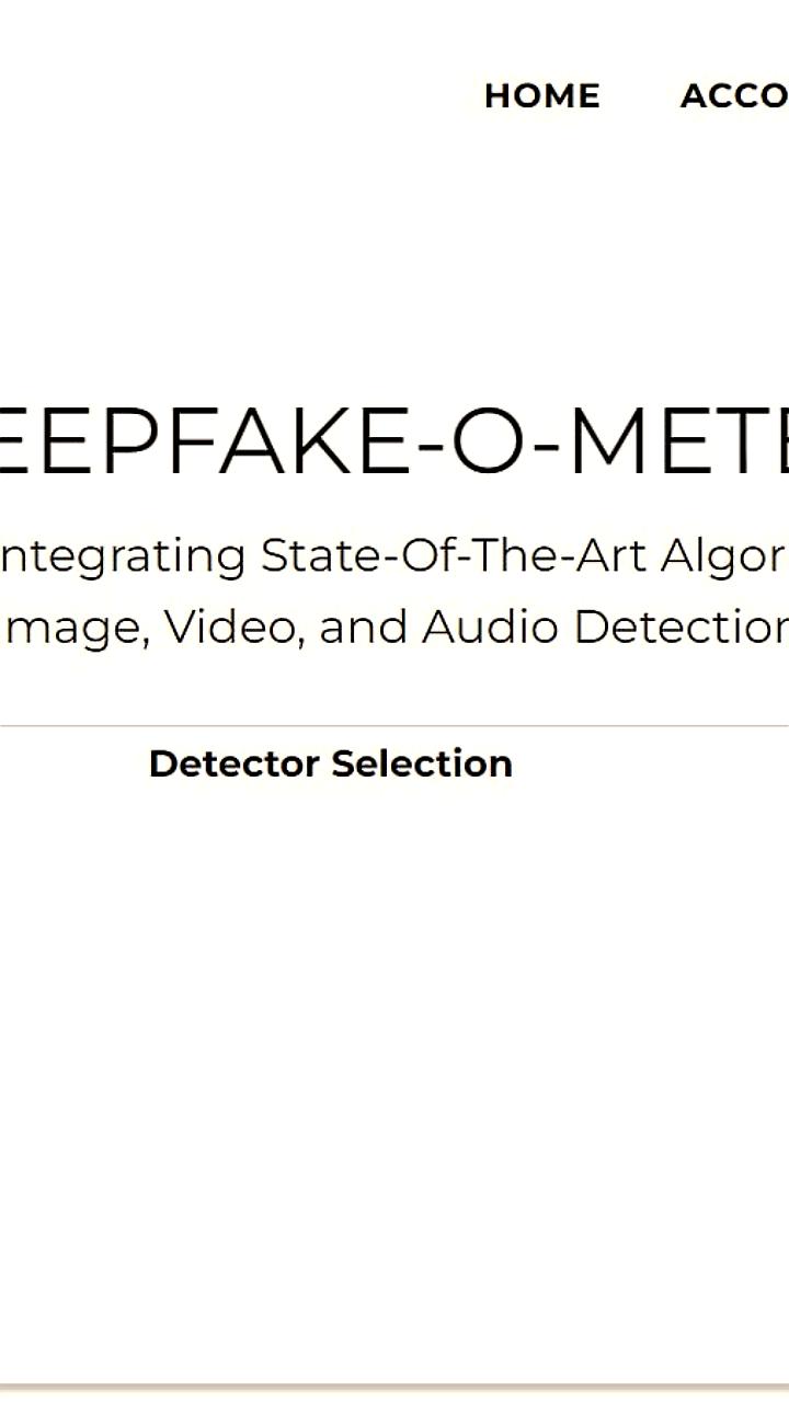 Запущен бесплатный сервис DeepFake o meter для проверки контента на подделки